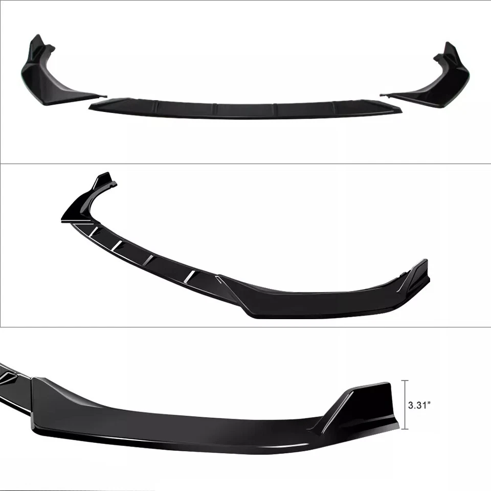 Глянцевая закраина переднего бампера для BMW G30 LCI 530i 540i M550i M Sport 2021-23 GT - Изображение 3 из 4