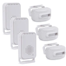 Wireless Infrared Driveway Alarm PIR Indoor Motion Detector Alert For Shop Home 