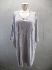 Carhartt Size 4XL Mens Cotton Blend Crew Neck Short Sleeve Utility T-Shirt 062