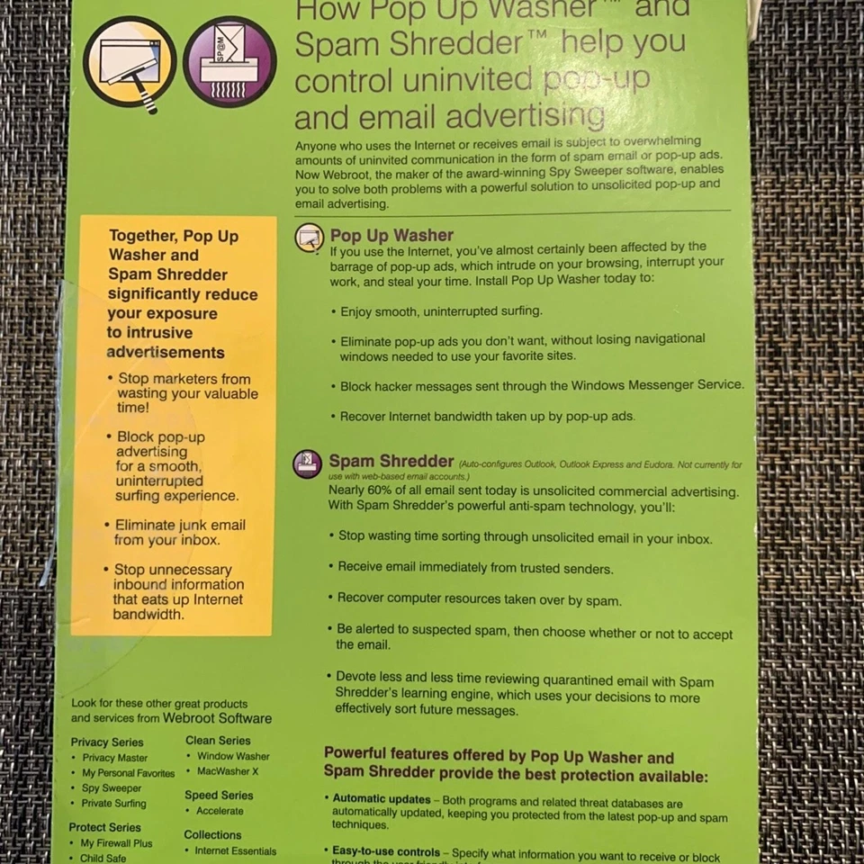Webroot Computer Maintenance Software for Older Model PCs - Image 2 of 4