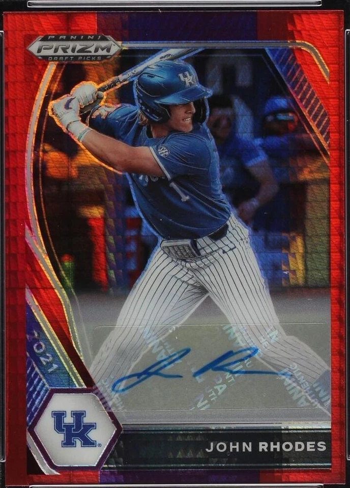 Red & Purple Hyper Prizm Autographs