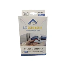 Bed Scrunchie Sheet Tightener Holder Extender Straps Gripper Clips  NIB