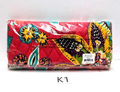 Vera Bradley RFID Trifold Wallet RUMBA Tri-fold NWT Exact Item K1