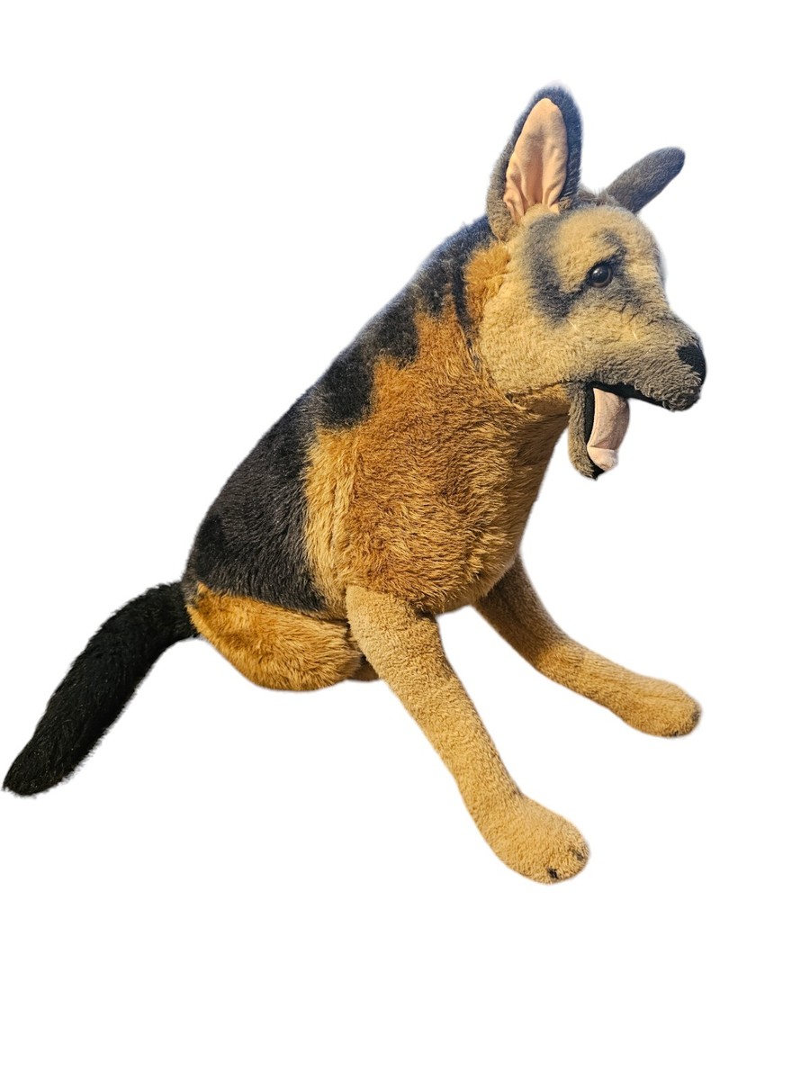 Life Size 32” German Shepherd Melissa & Doug Realistic Plush Pet