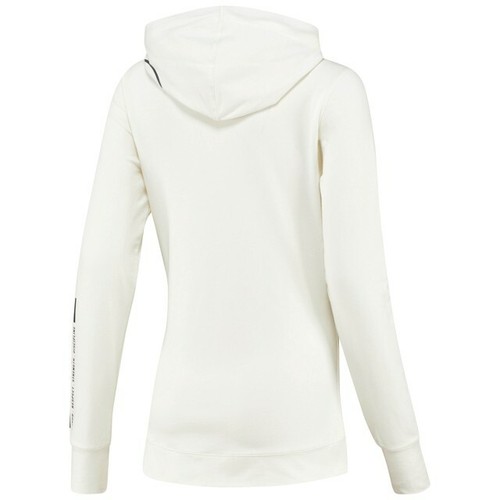 Sudadera con capucha para mujer Reebok UFC White Fight Night Walkout CE7495 - Imagen 2 de 2