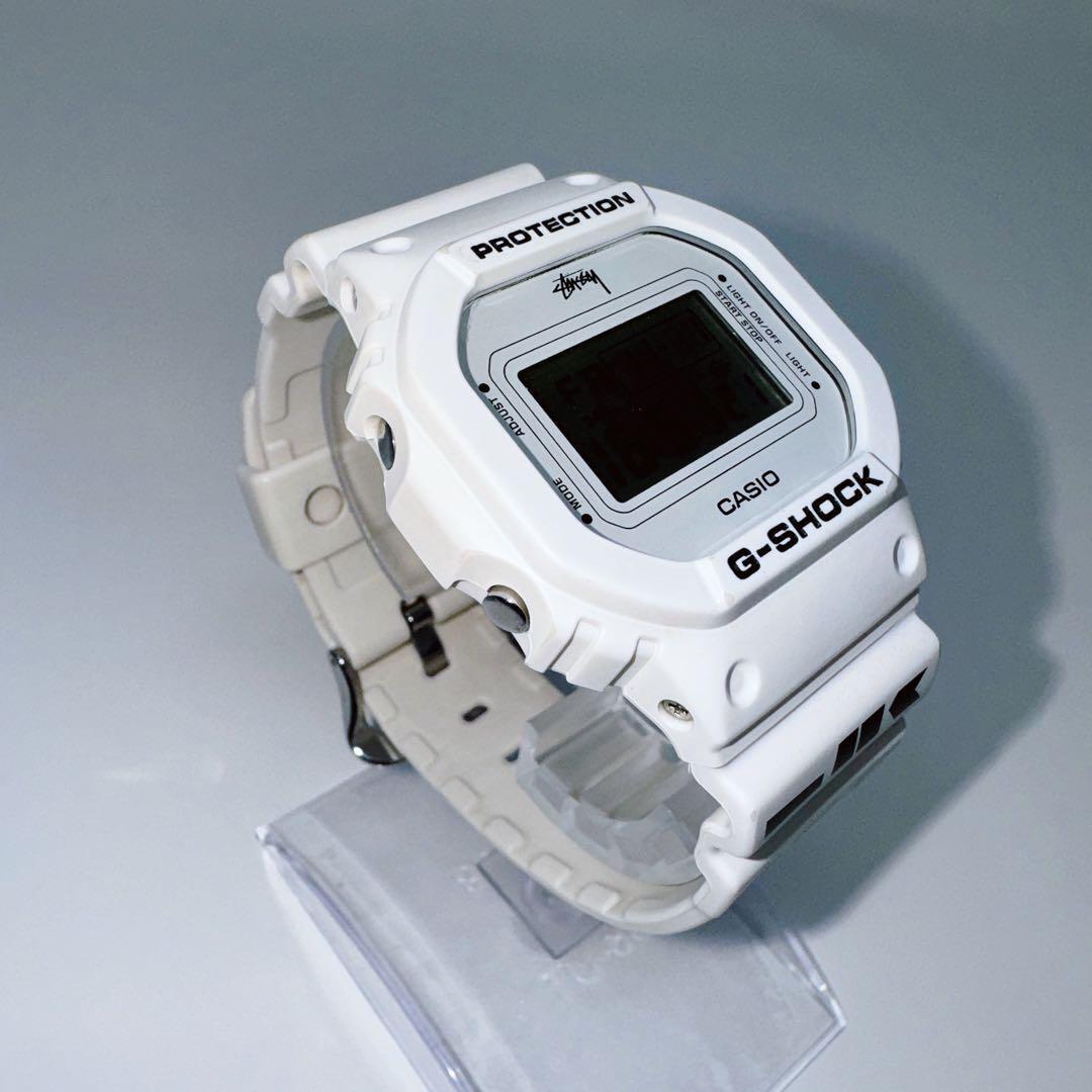 G-Shock DW-5600VT Stussy Collaboration Watch - White Design G-Shock DW-5600VT Stussy Collaboration Watch - White Design