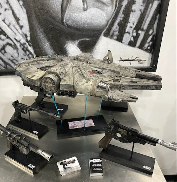 1 ENORME * utilería Halcón Milenario de Star Wars *caldera funciona en menos de 12 parsecs* Foto 4 de 4