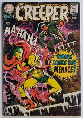 Beware the Creeper #1 2nd App Creeper 1st Solo Series Steve Ditko DC Comics 1968