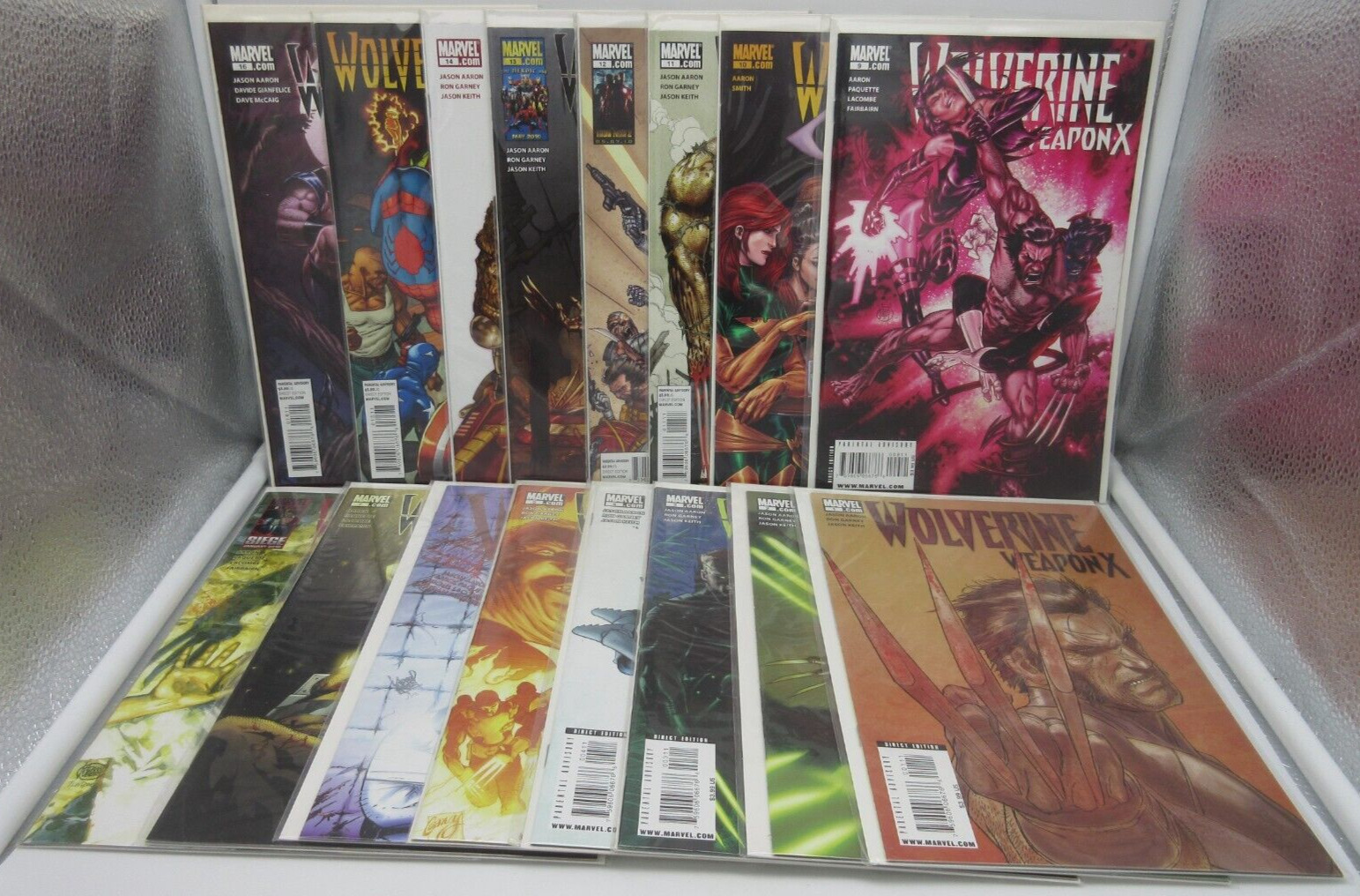 Wolverine Weapon X #1,2,3,4,5,6,7,8,9,10,11,12,13,14,15,16 (2009) NM Spider-Man