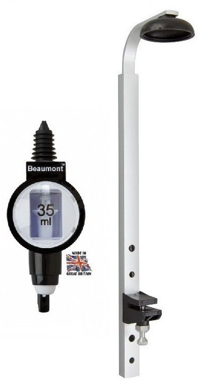 Optics Home Bar 35ml Beaumont Metrix Spirit Measure Dispenser & Wall Bracket