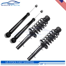 For VW Volkswagen Beetle Golf Jetta Set of 4 Struts Coil Spring Assembly & Shock