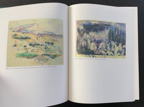 PAUL CEZANNE - THE WATERCOLORS -1ST ED. - 1983 - JOHN REWALD - CATALOGUE RAISONN - Foto 6 di 12
