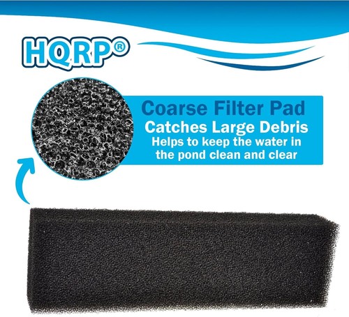 Square Large Foam Aquarium Filter for Eshopps RS-200 RS-300 Reef Sump (1 or 2x) - Picture 7 of 11
