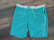 Hurley Men's Board Shorts Quick Dry teal sz. 40