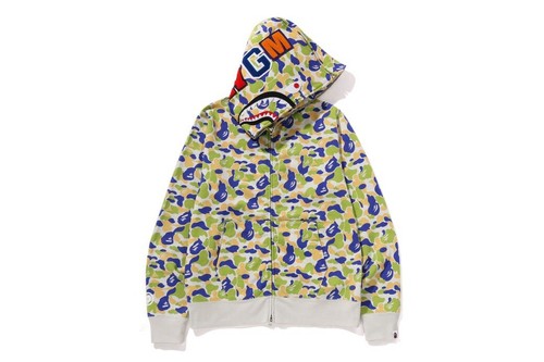 BAPE Store New Jersey Separate Shark Full Zip Hoodie Size L - Picture 2 of 2