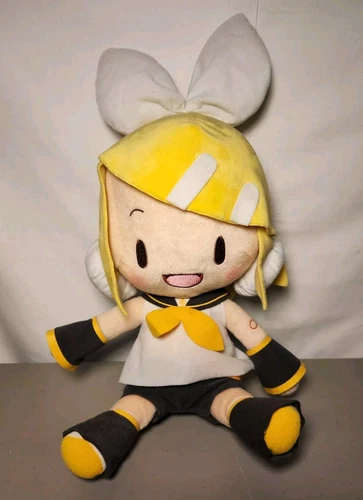 Kagamine Rin Hatsune Large Plush Miku Series Mega Toy Import SEGA 18"
