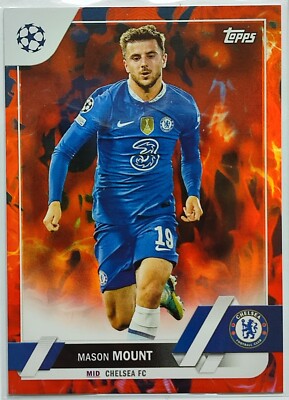 Mason Mount - Chelsea - Topps UCL 2022/2023 - Inferno parallel