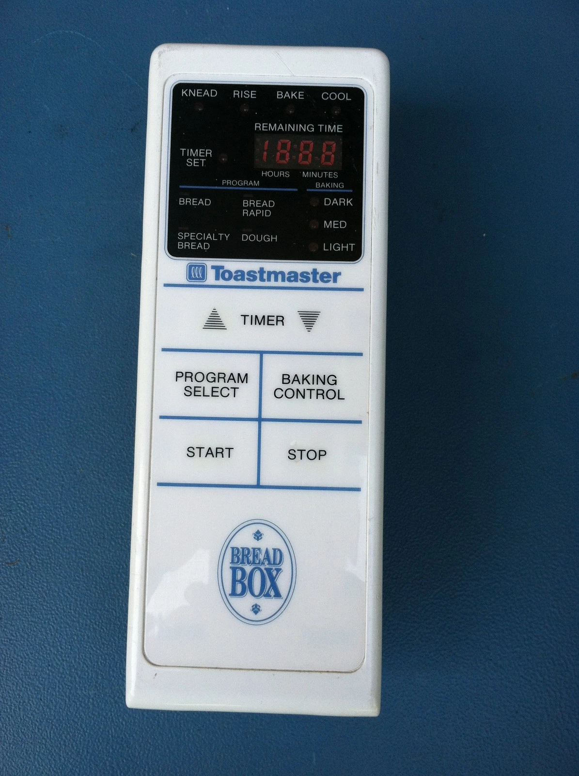 Toastmaster 1150 Breadmaker Machine Replacement Parts Control Panel,32