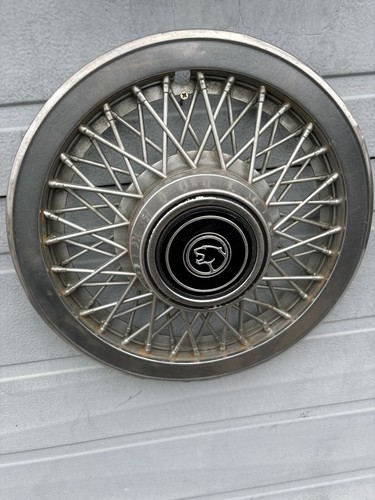 1983-88 Mercury Cougar used Spoke Set 4 Oem Hubcaps 14” Flaws Rwd Aftermarket - Picture 5 of 11