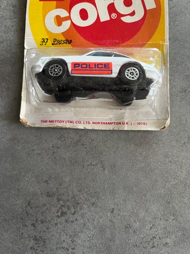 Corgi 37 Porsche Police Toy Car - Picture 2 of 3