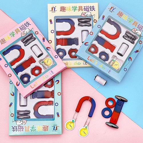 Science Magnet Set Science Experiment Tool Educational L6A3 For Kids✨/ Hot~ - Photo 8/16