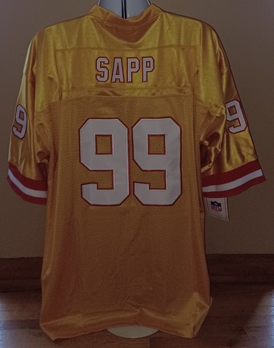 Warren Sapp Tampa Bay Buccaneers Mitchell & Ness 50 Large Men's Replica Jersey - Picture 5 of 8
