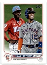 2022 TOPPS NL EAST DIVISION SMILES NEW YORK METS/MIAMI MARLINS #98