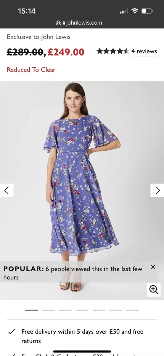 Caroline midi dress new arrivals