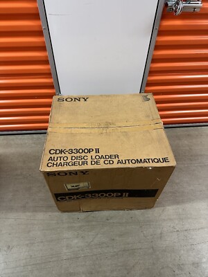SONY.  CDK-3300P ||. Auto  Disc  Loader.  Rare! New !!!  Made in JAPAN.         