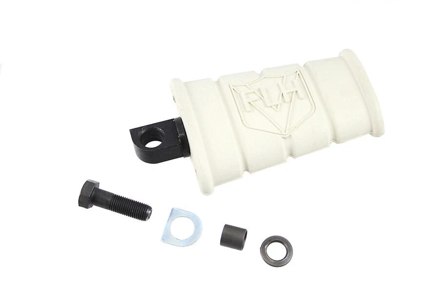 Conjunto de pedais FLH Kick Starter branco serve para Harley Davidson - Imagem 3 de 3