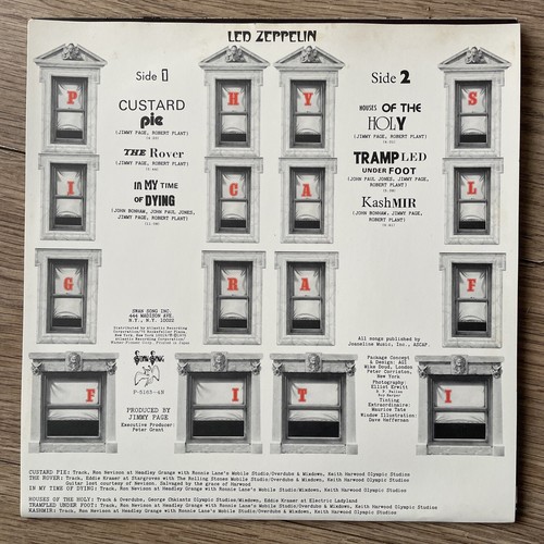 Led Zeppelin Physical Graffiti EX/NM 2x Japan 1st Press Vinyl LP P-5163-4N Rare - Picture 3 of 21