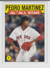 2021 Topps 1986 All Star #86AS-42 Pedro Martinez Boston Red Sox All-Star