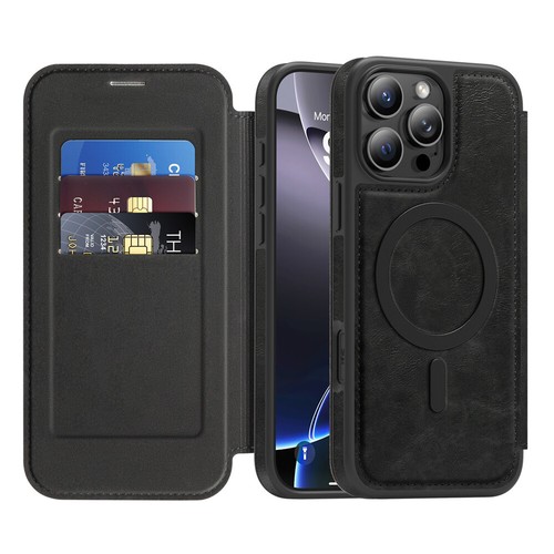 For iPhone 16e 16 15 14 13 12 Pro Max Plus MagSafe Magnet Case RFID Wallet Cover - Picture 22 of 73