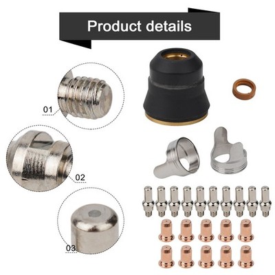 Premium Plasmaschneider Verbrauchsmaterial Kits für PT60 IPT60 JASIC PRO CUT 45