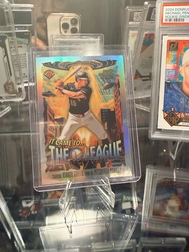 2025 Bowman Chrome It Came to the League Konnor Griffin Pirates Card #IT-8