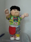 Poseable 80's Original Coleco Inc Cabbage Patch Kid In Original Clothing