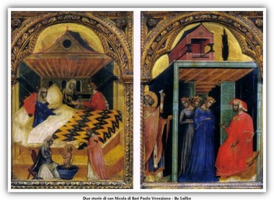 Due storie di san Nicola di Bari Paolo Veneziano