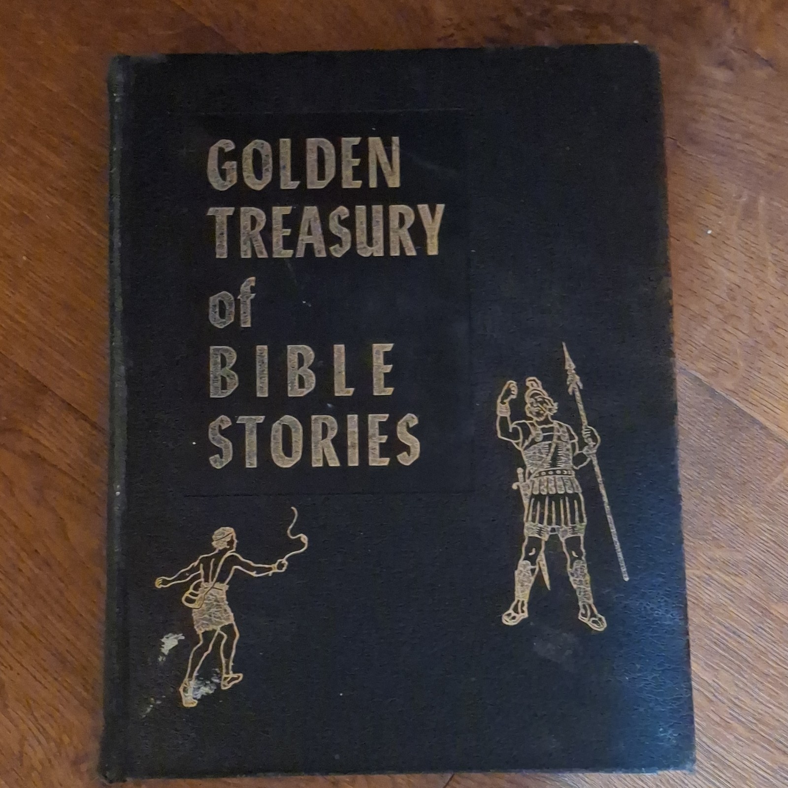 Arthur Whitefield Spalding Golden Treasury of Bible Stories HC Illustrated 1954