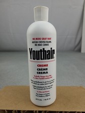 Youthair Creme Hair Coloring for Men and Women 16oz Original Formula New
