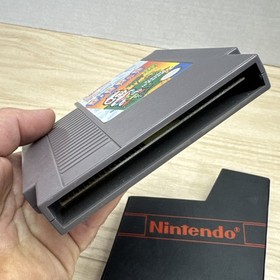 Dig Dug II 2 NES (Nintendo Entertainment System) Tested & Working w Dust Sleeve