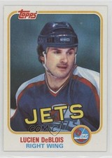 1981-82 Topps Lucien DeBlois #79W 0q3
