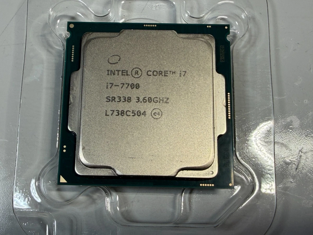 Intel Intel Core i7-7700 Processor Model Computer Processors LGA