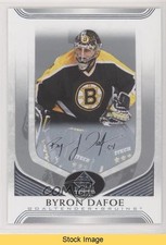 2020 Upper Deck SP Signature Edition Legends Silver Script Byron Dafoe READ 0t02