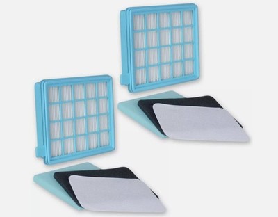 2x Ersatz Filter für Philips PowerPro Active&Compact FC8470 FC8477/91 #FC8058/01