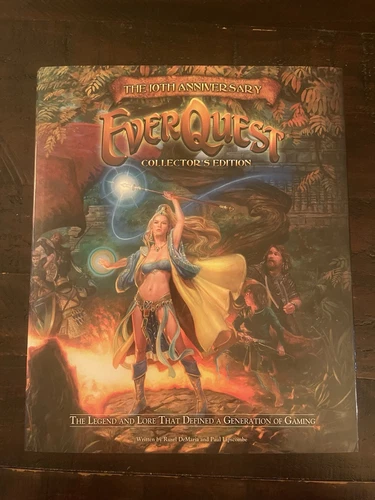 Everquest 10th Anniversary Collectors Edition Book