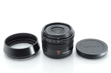 Panasonic LEICA DG SUMMILUX 15mm F/1.7 ASPH. H-X015 Black from Japan #B927