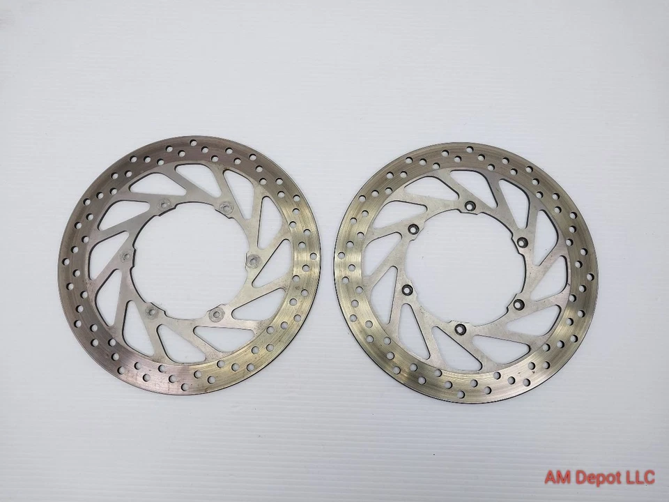 07-13 KTM 990 Adventure Front 300mm Rotor Set 2pc Brembo 60109060000 - Image 4 of 4