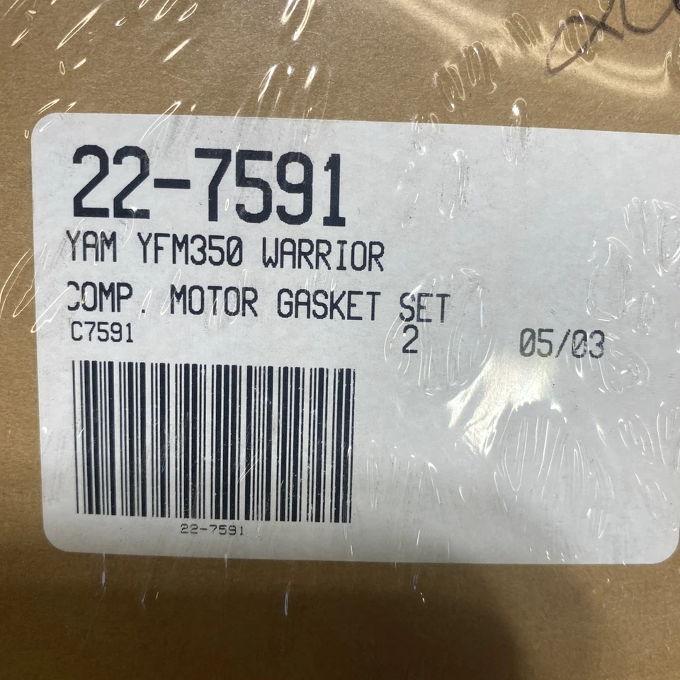 Nuevo de Lote Antiguo Cometic YFM350 Kit de Junta Junta Junta de Cabeza #BinS Foto 3 de 4