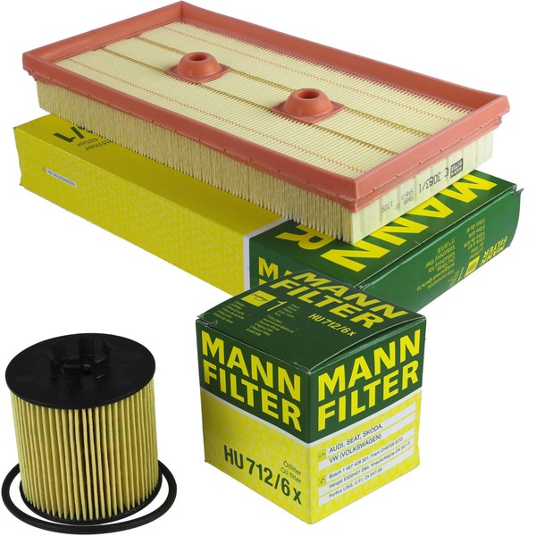 Mann Inspektionspaket FüR VW Golf V 1.6 FSI Touran Audi A3 Skoda Octavia II-image