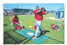 1998 Pinnacle Brian Jordan Sample Photo VERY RARE Cardinals FREE SHIPPING!